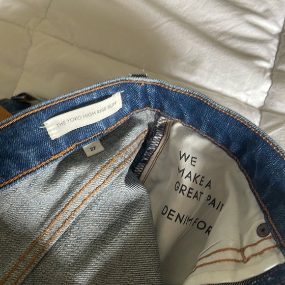 Denim Forum Yoko High Rise Jean - Picture 3 of 4